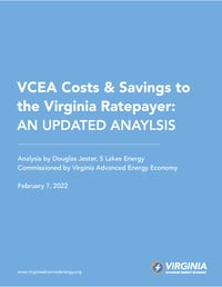 COVER_Cost Analysis Report of the Virginia Clean Economy Act