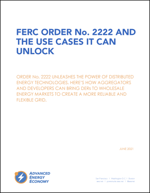 FERC 2222 Use Cases Cover Border